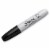 Sharpie Permanent Marker,Black,Chisel,PK12 38201 Perspective: back
