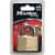 Master Lock® Brass 4-Pin Cylinder Padlock Perspective: back