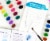 Crayola® 16 Pan Washable Watercolors Paint Set Perspective: back