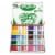 Crayola Marker,Wshable,200bx,Fine 588211 Perspective: back