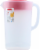 Rubbermaid® Classic Pitcher - Racer Red Perspective: back