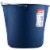 Rubbermaid Neat 'N Tidy 11 Qt. Royal Blue Bucket FG2963TPROYBL Perspective: back