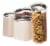 Rubbermaid Brilliance Pantry Container Set - Clear Perspective: back