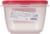 Rubbermaid® Easy Find Lids Vented Food Container - Clear/Racer Red Perspective: back