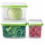 Rubbermaid Freshworks Produce Saver Container Set Perspective: back
