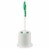 Libman® Toilet Bowl Brush and Caddy - White / Green Perspective: back