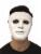Fun World Adult Blank Mask - White Perspective: back