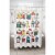 Bottoms  Up Fabric Shower Curtain - Size 70  X 72 Perspective: back