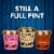 Blue Bell® Gold Rim Assorted Flavors Ice Cream Pint Perspective: back