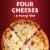 DiGiorno Four Cheese Frozen Personal Pizza on a Hand-Tossed Style Traditional Crust Perspective: back