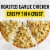 California Pizza Kitchen Roasted Garlic Chicken Thin Crust Frozen Pizza Perspective: back