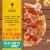 California Pizza Kitchen Uncured Pepperoni and Hot Honey Croissant Crust Frozen Pizza Perspective: back