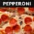 DIGIORNO Pepperoni Gluten Free Frozen Pizza Perspective: back
