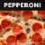 DIGIORNO® Pepperoni Stuffed Crust Frozen Pizza Perspective: back