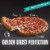 Red Baron Fully Loaded Pepperoni Hand Tossed Crust Frozen Pizza Perspective: back