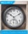 Acu-Rite Outdoor Clock with Thermometer - Gunmetal Gray Perspective: back