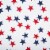 DII Americana Stars Print Tablecloth 70 Round Perspective: back