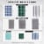 Design Imports CAMZ11560 Pop Fizz Sip Embellished Dishtowel - Set of 4 Perspective: back