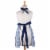 Design Imports CAMZ11599 Lagos Print Apron Perspective: back