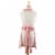 Design Imports CAMZ11740 Pink & White Gingham Apron Perspective: back