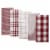 Dii Barn Red Farmhouse Woven Dishtowel (Set Of 5) Perspective: back
