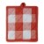 Design Imports CAMZ12344 9 x 8 in. Vintage Red Buffalo Check Potholder - Set of 2 Perspective: back