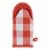 Design Imports CAMZ12345 13 x 6 in. Vintage Red Buffalo Check Oven Mitt - Set of 2 Perspective: back