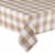 Design Imports CAMZ12418 60 x 84 in. Stone Buffalo Check Tablecloth Perspective: back