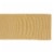 Dii Honey Gold & White 2-Tone Ribbed Table Runner Perspective: back