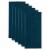 Design Imports CAMZ12446 Teal Green Recycled Cotton Waffle Dishtowel Set - Set of 6 Perspective: back