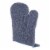 Stonewash Blue Terry Oven Mitt Set/2 Perspective: back