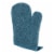 Storm Blue Terry Oven Mitt Set/2 Perspective: back