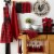 Design Imports Z02428 Assorted Red & Black Dishtowel - Set of 3 Perspective: back