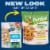 PERDUE® SIMPLY SMART® ORGANICS Lightly Breaded Chicken Dino Nuggets Perspective: back