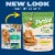 Perdue® Simply Smart® Organics Gluten-Free Frozen Fully Cooked Breaded Chicken Breast Tenders Perspective: back