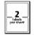Avery® Removable Color Coding Round Labels Perspective: back
