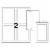 Avery® CARD,NOTE,INKJT,60/BX,IVY 08317 Perspective: back