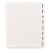 Avery® DIVIDER,DURPLSTC,WO,8T,WH 16371 Perspective: back
