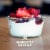 Tillamook Oregon Strawberry Low Fat Yogurt Tub Perspective: back