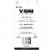 Pilot V Board Master Premium Dry Erase Markers - Black Perspective: back