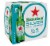 Heineken® Silver Lager Beer Bottles Perspective: back