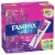 Tampax Radiant Variety Absorbency Tampons Duopack Perspective: back