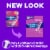 Tampax Radiant LeakGuard Protection Tampons Trio Pack Regular/Super/Super Plus Absorbency Unscented Perspective: back