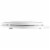 Mayfair White Round Molded Wood Toilet Seat Perspective: back