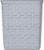 Sterilite Weave Trash Can - Cement Perspective: back