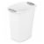 Sterilite Trash Can - White Perspective: back