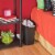 Sterilite Trash Can - Black Perspective: back