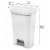 Sterilite Step-On Trash Can - White Perspective: back