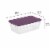 Sterilite 5 Piece Storage Box Set - Moda Purple Perspective: back