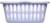 Sterilite Rectangular Laundry Basket - Assorted Perspective: back